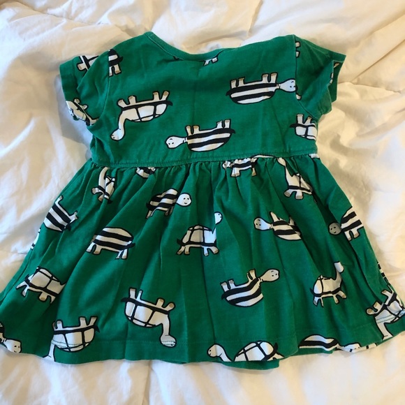 🐢Hanna Andersson girls turtle print dress - Picture 3 of 5